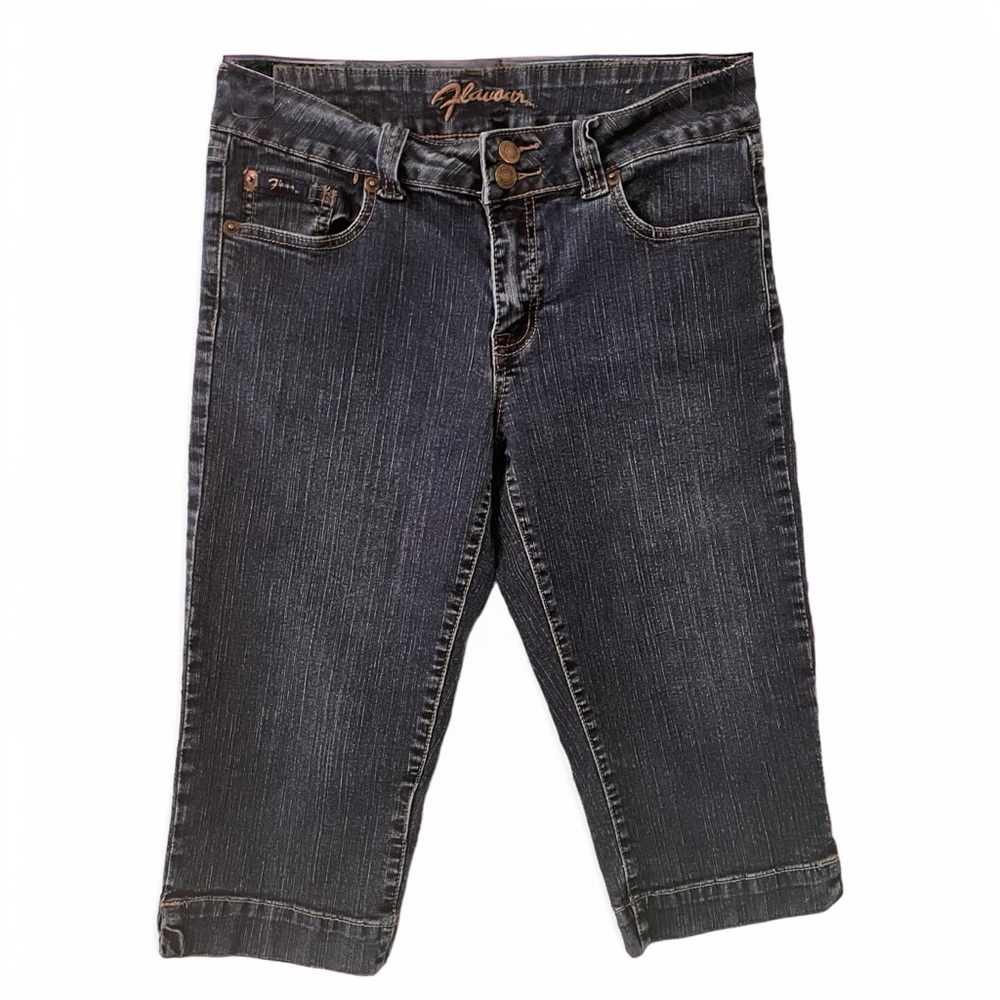 Women’s Mid-Rise Denim Jean Capris